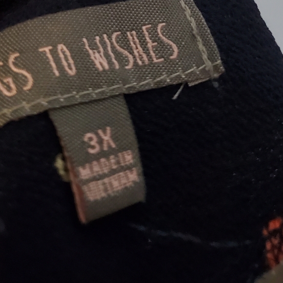 Rags to wishes floral top - Picture 4 of 4